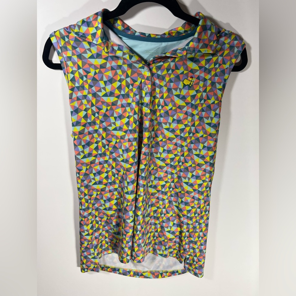 Masters golf‎ tournament magnolia lane sleeveless athletic top size M medium